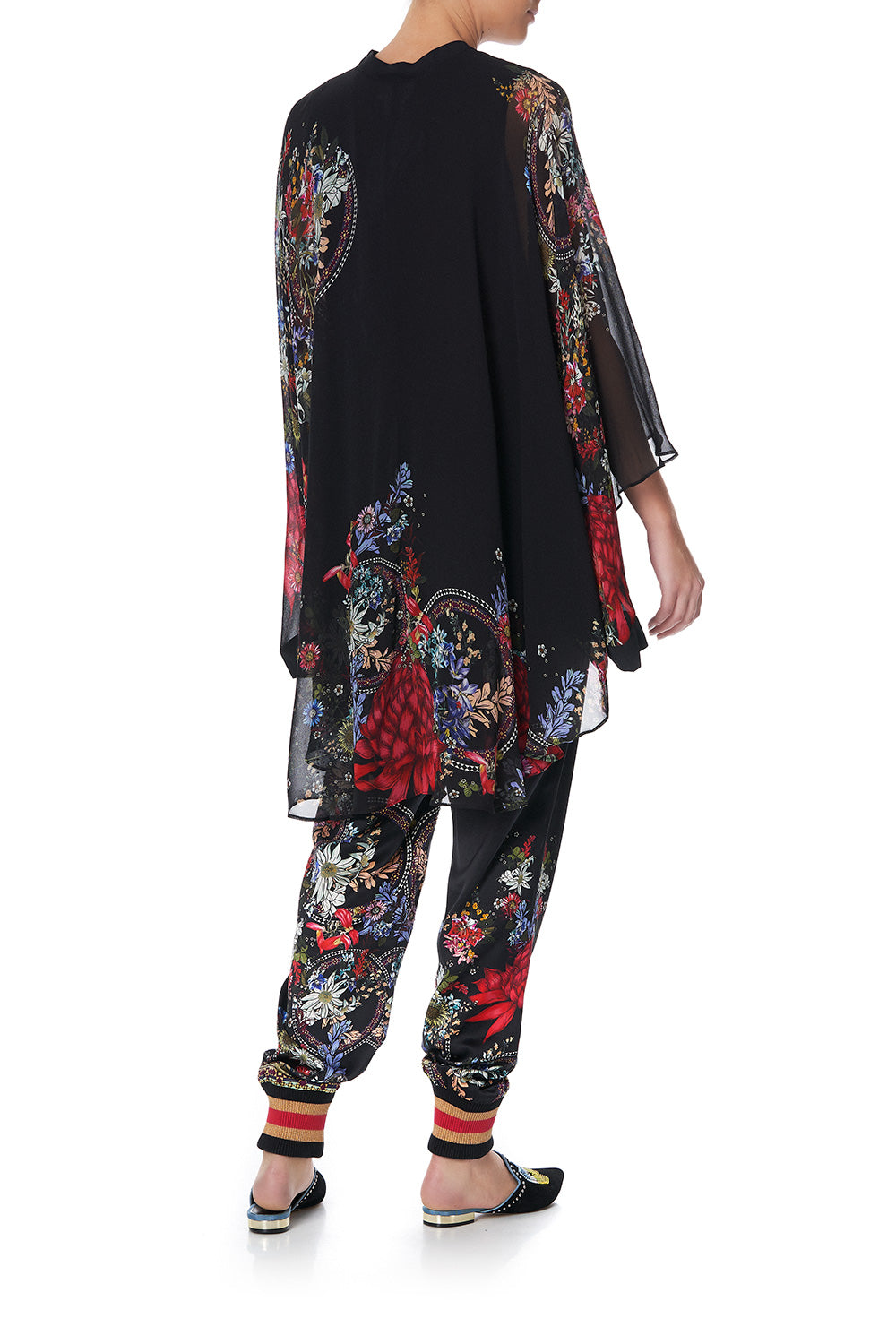 DRAPED BUTTON FRONT BLOUSE MS MATILDA