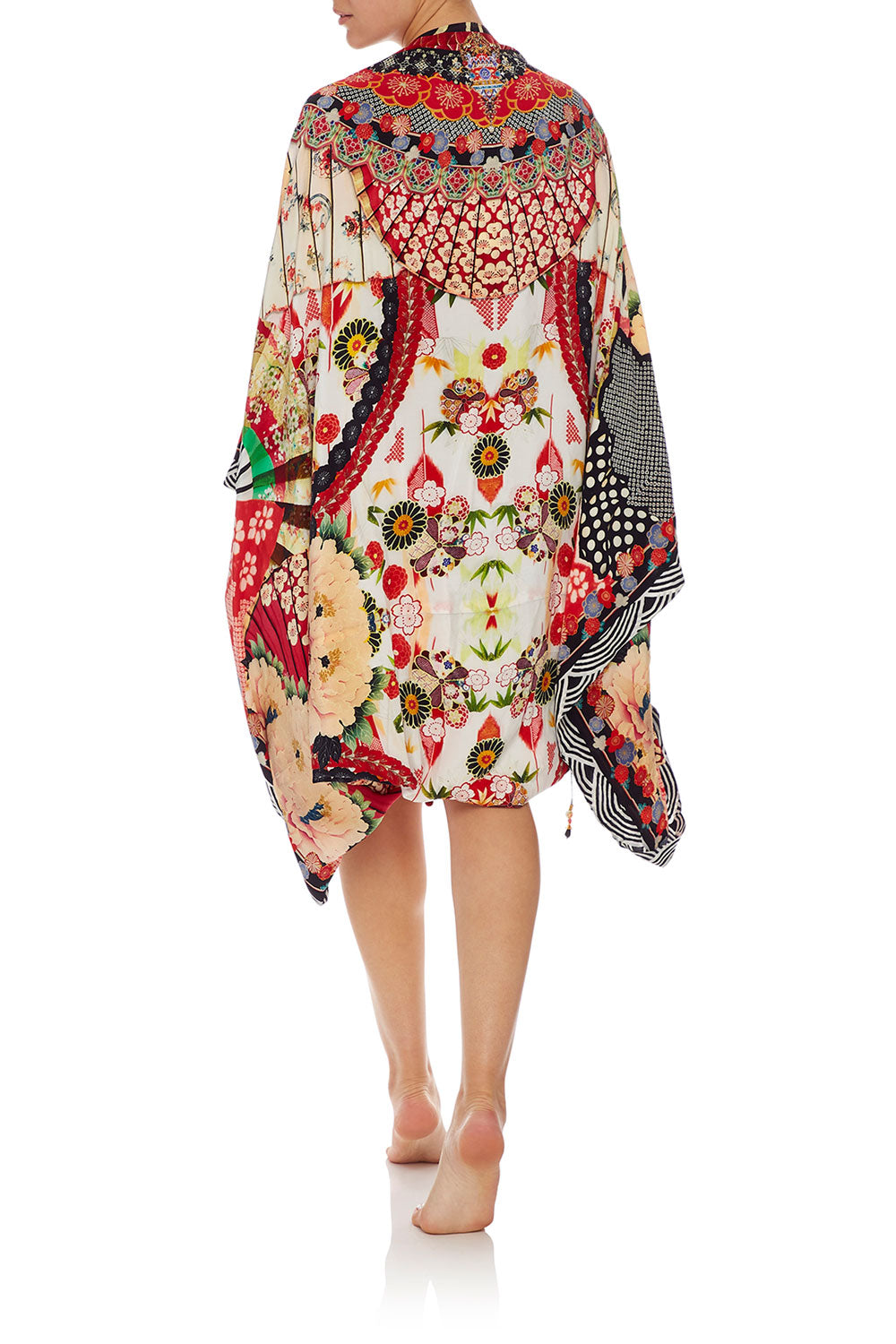 CAMILLA DRAPED CAPE VINTAGE VIXEN