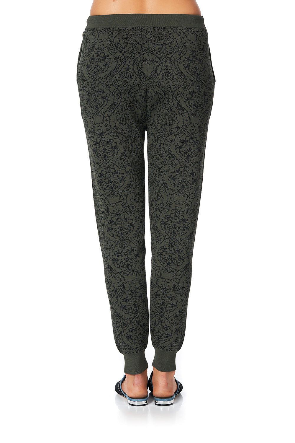 DROP CROTCH KNIT PANTS WATCHFUL WINGS