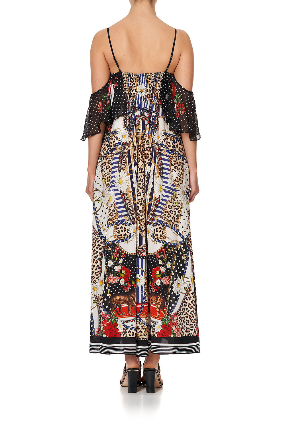 DROP SHOULDER LONG DRESS DEAR BRIGITTE