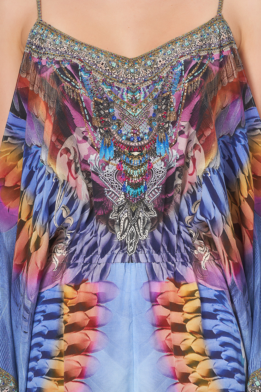 DROP SHOULDER PLAYSUIT LOVE ON THE WING