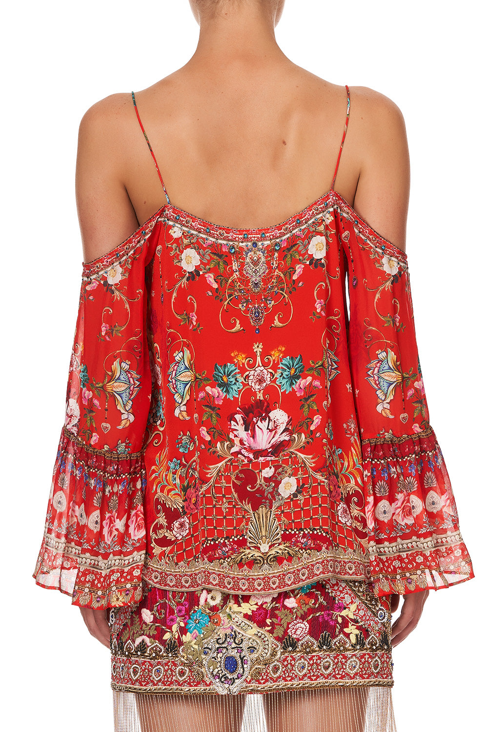 DROP SHOULDER TOP CAMEOS CAN CAN