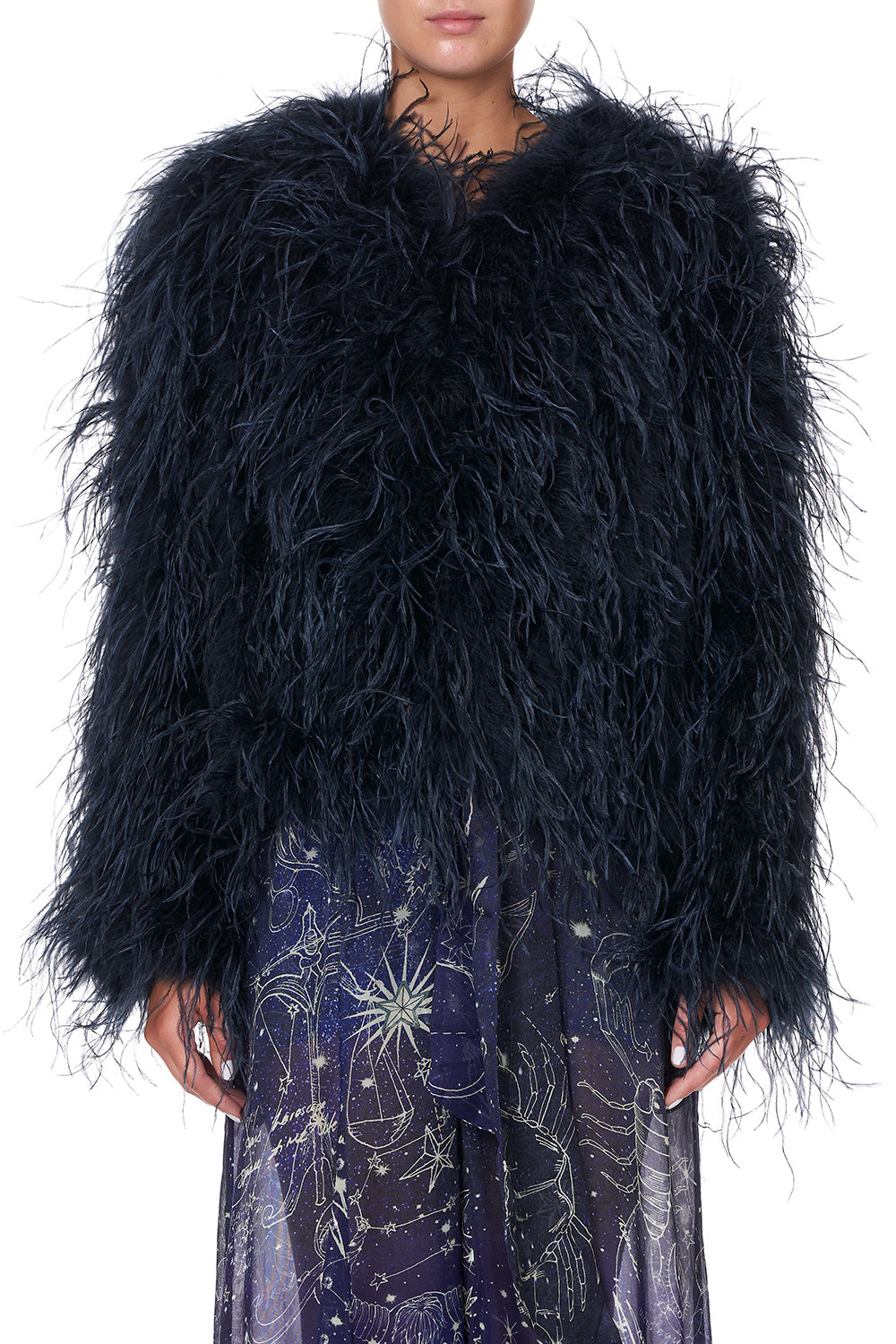 FEATHER JACKET ITS A SIGN