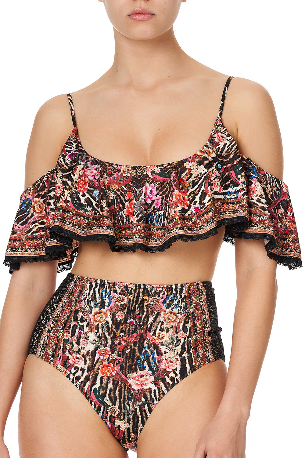 FRILL CROP TOP LIV A LITTLE