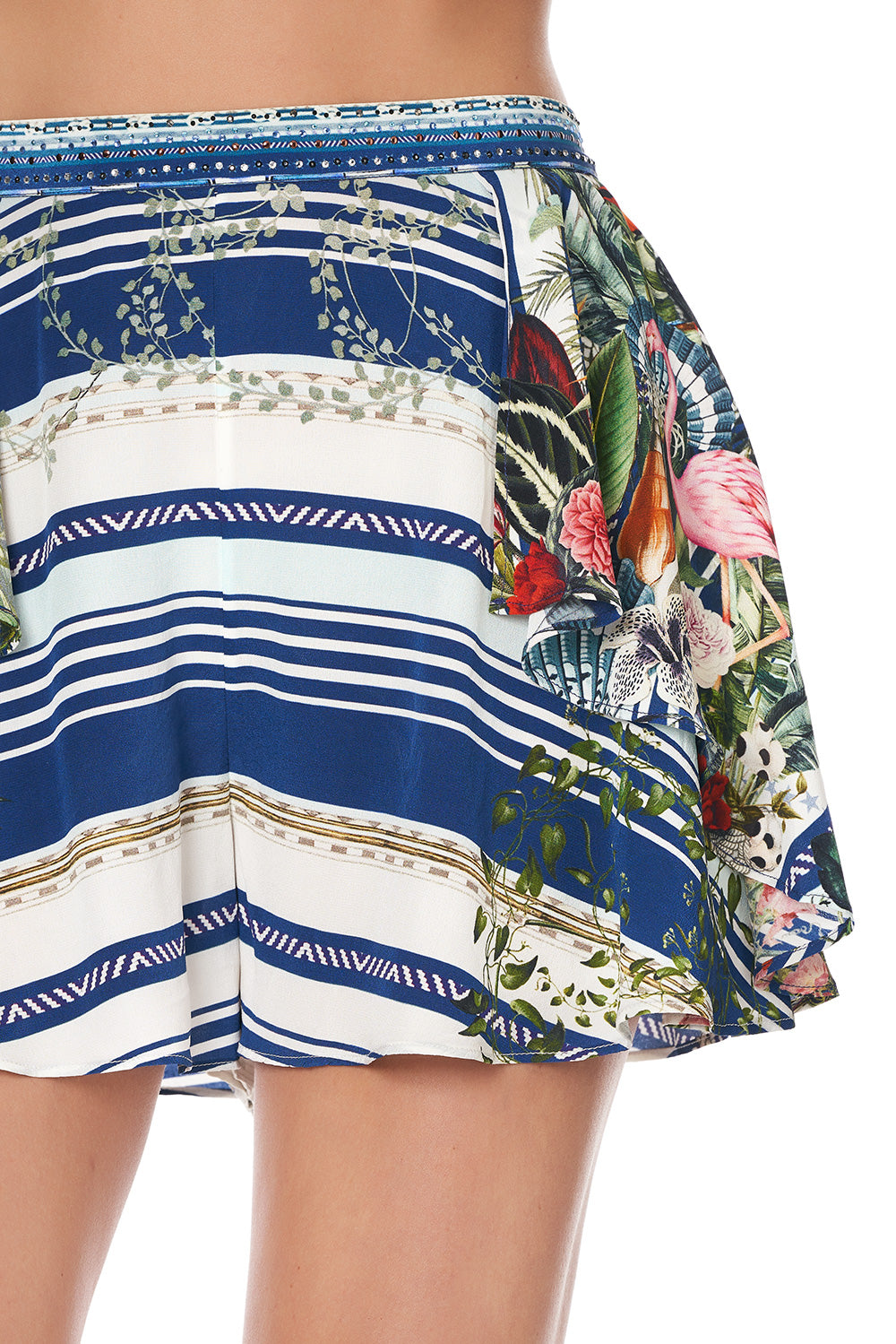 FRONT OVERLAY SHORT SOLIS HEART