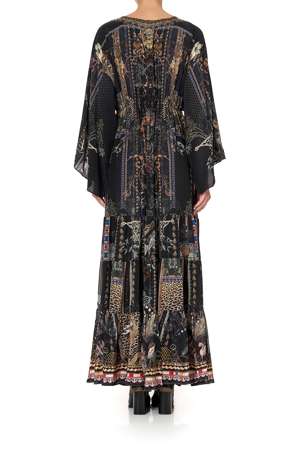 GATHERED PANEL DRESS SON OF SEVEN QUEENS