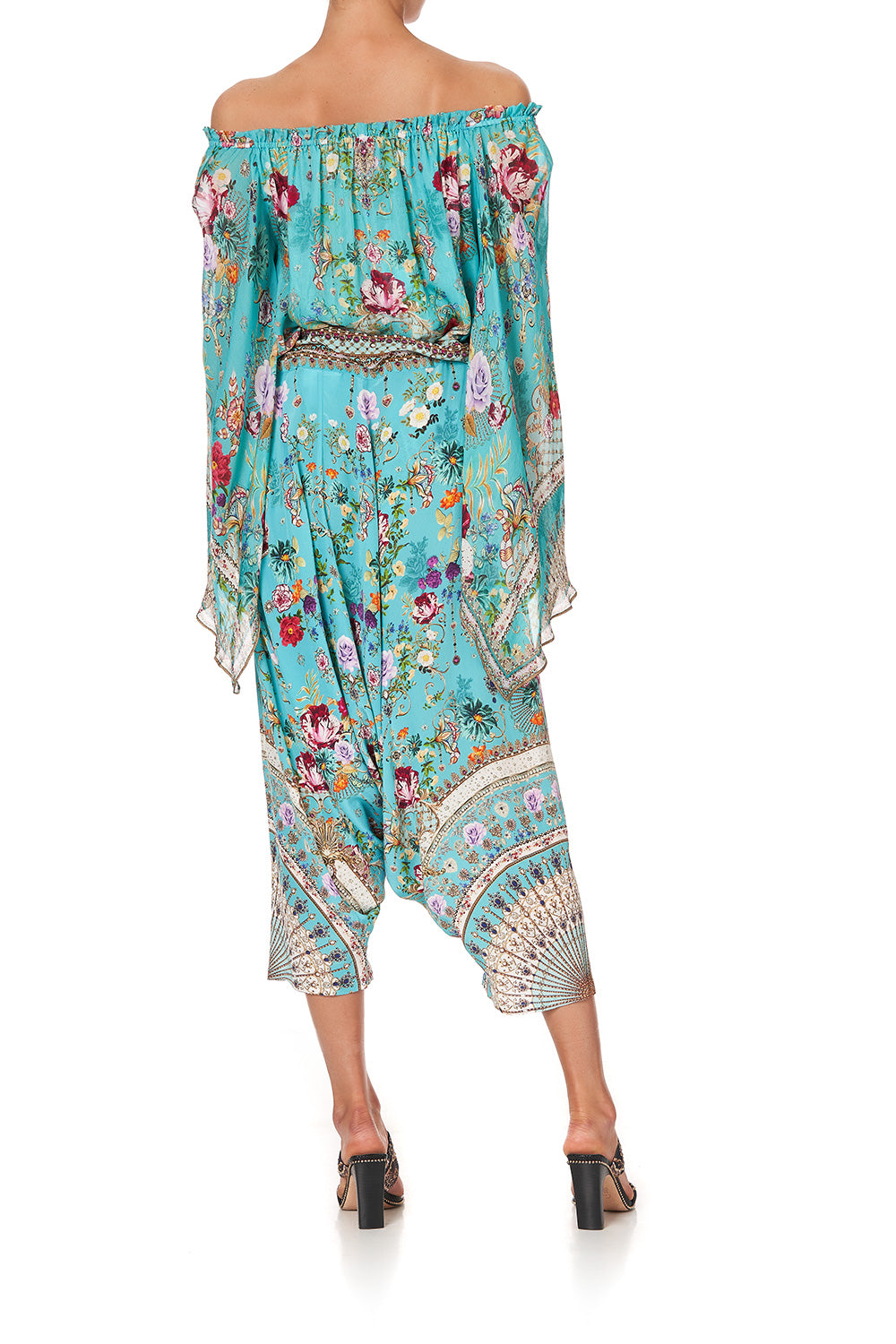 HANDKERCHIEF HEM BLOUSE A SONNET FOR SATINE