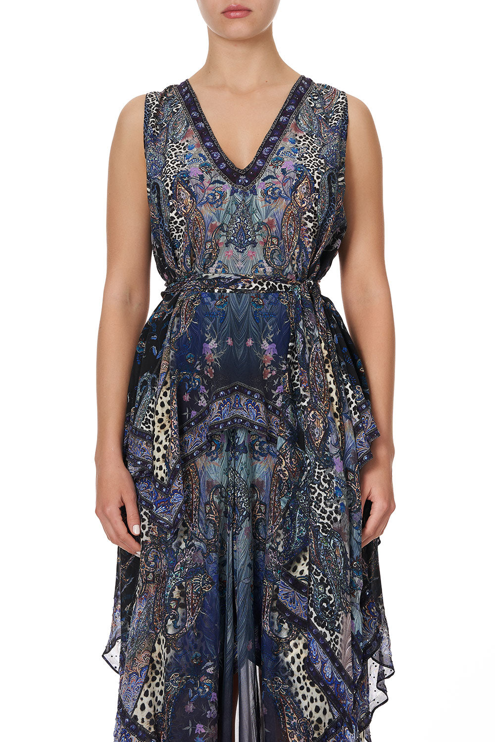 HANDKERCHIEF HEM TOP FESTIVAL EXPRESS