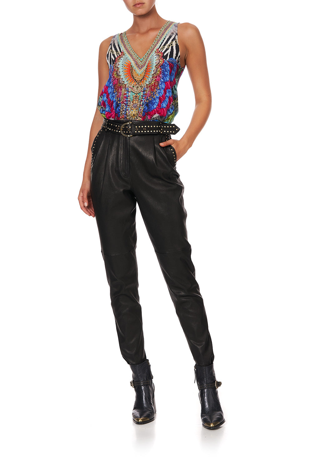 HIGH LOW CROSS OVERLAY TOP CAFE NAIROBI