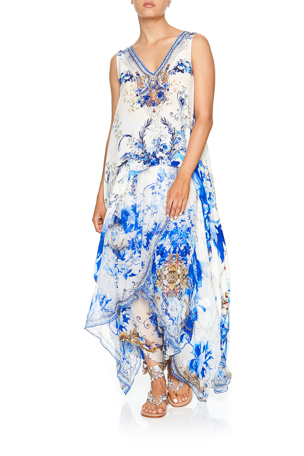 CROSS OVERLAY PANT SAINT GERMAINE