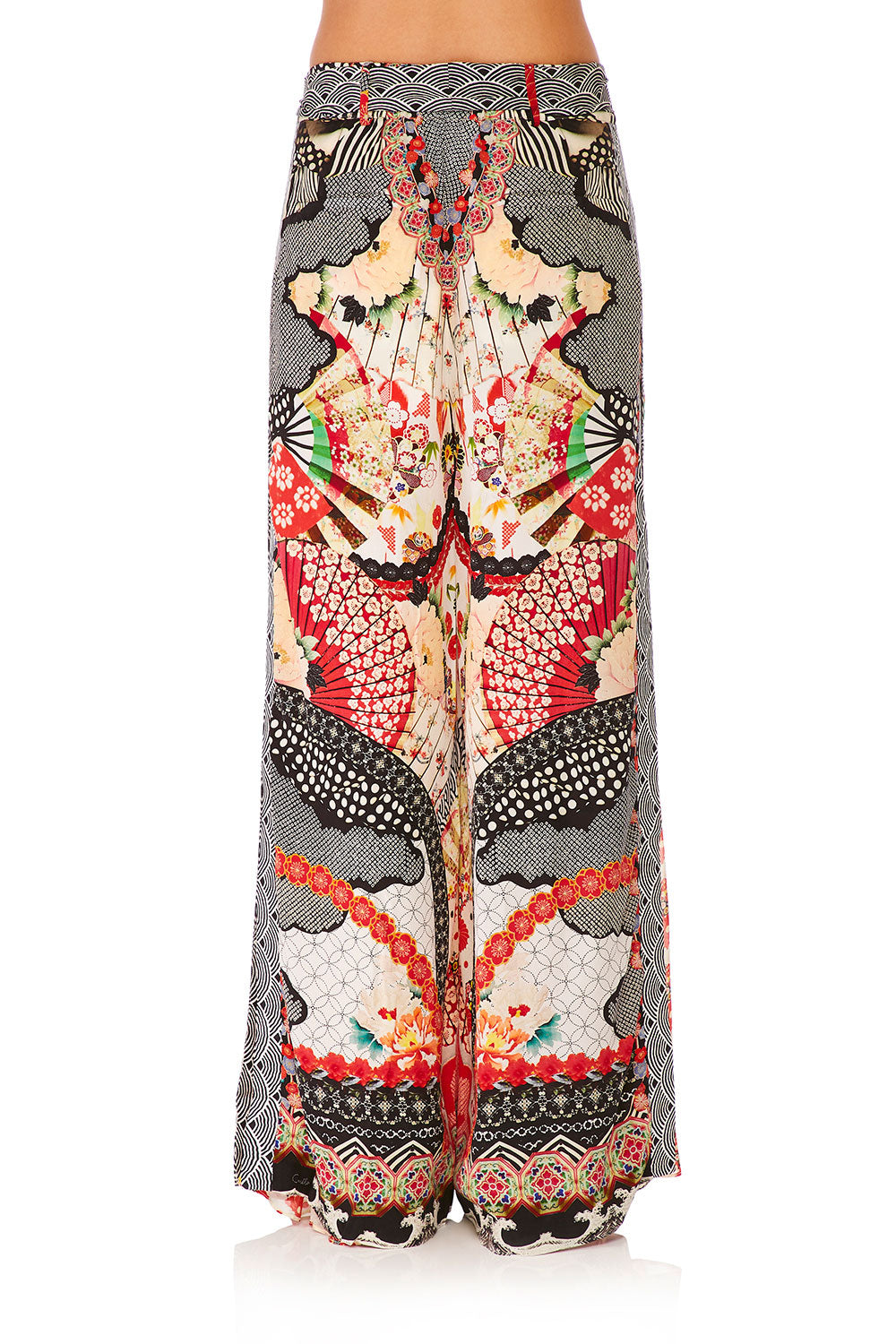 CAMILLA VINTAGE VIXEN HIGH WAISTED TROUSER WITH GODET