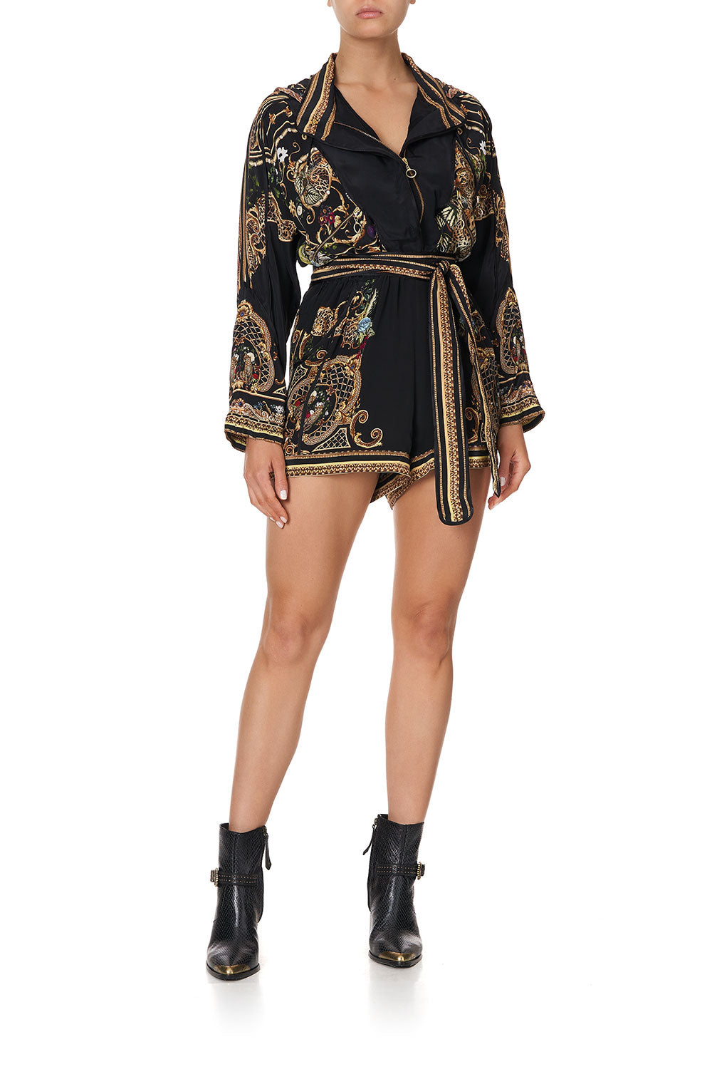 HOODED BOILER PLAYSUIT STUDIO 54