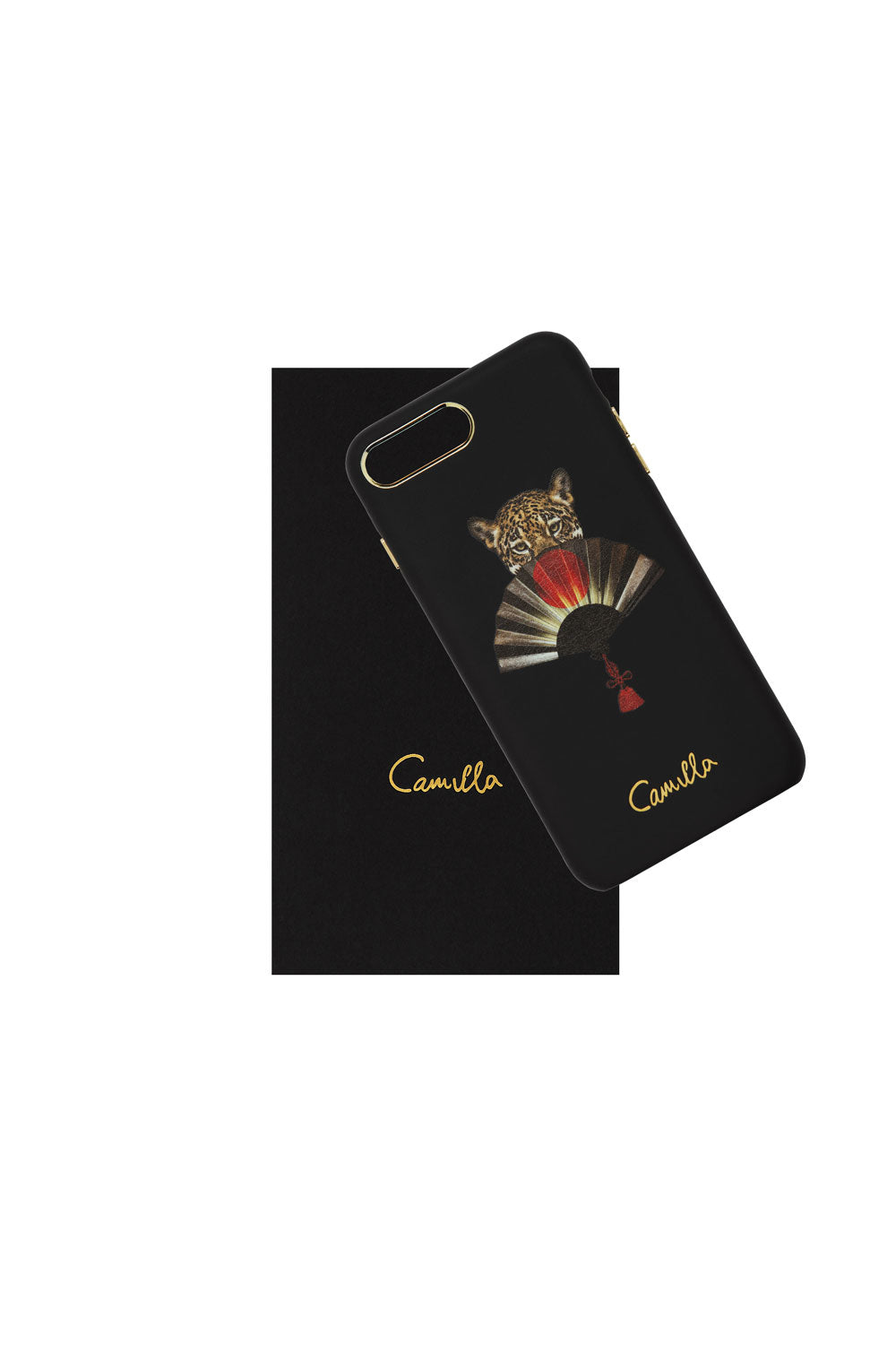 IPHONE 7 PLUS CASE LEOPARD FAN