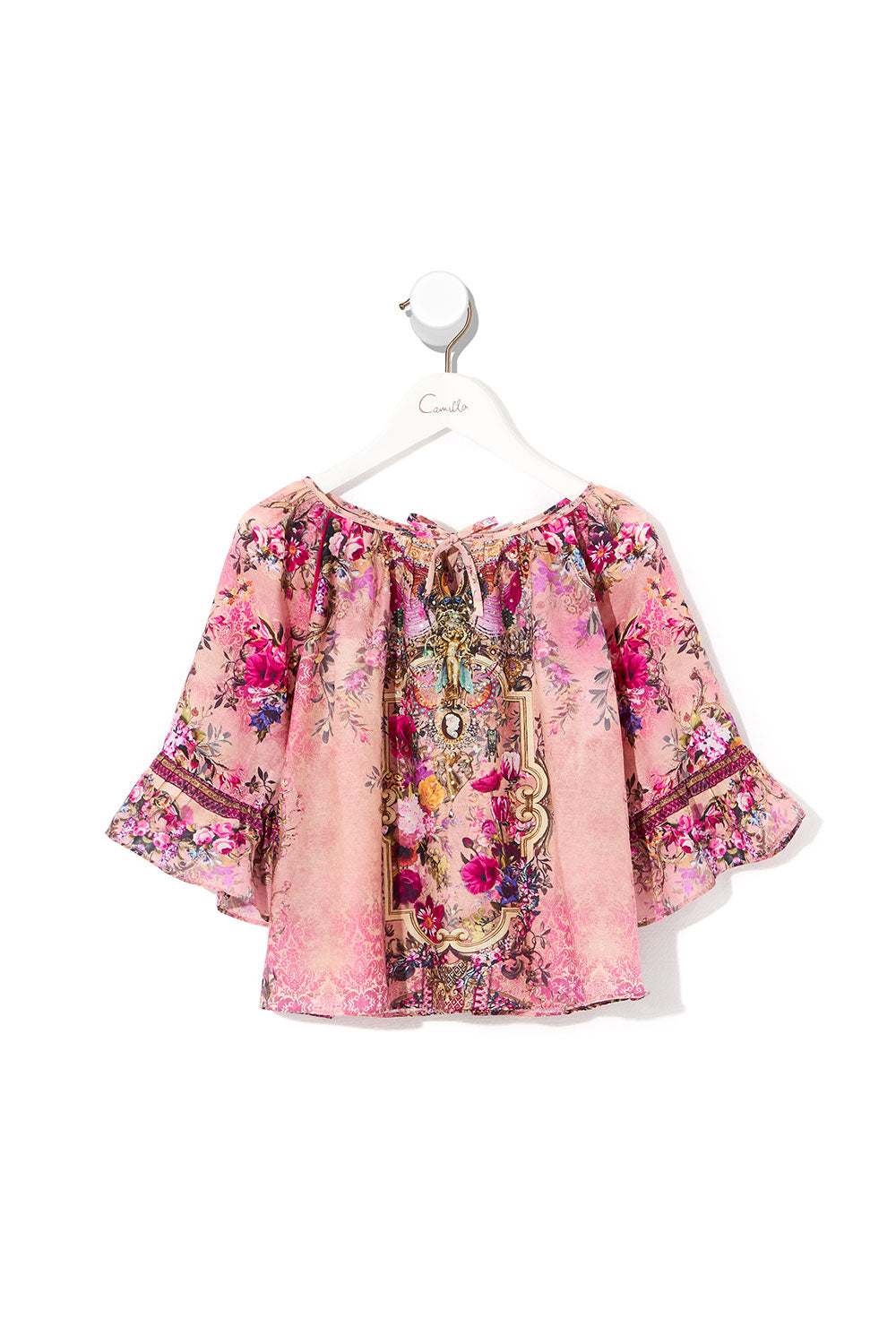 KIDS' RAGLAN BLOUSE LA BELLE