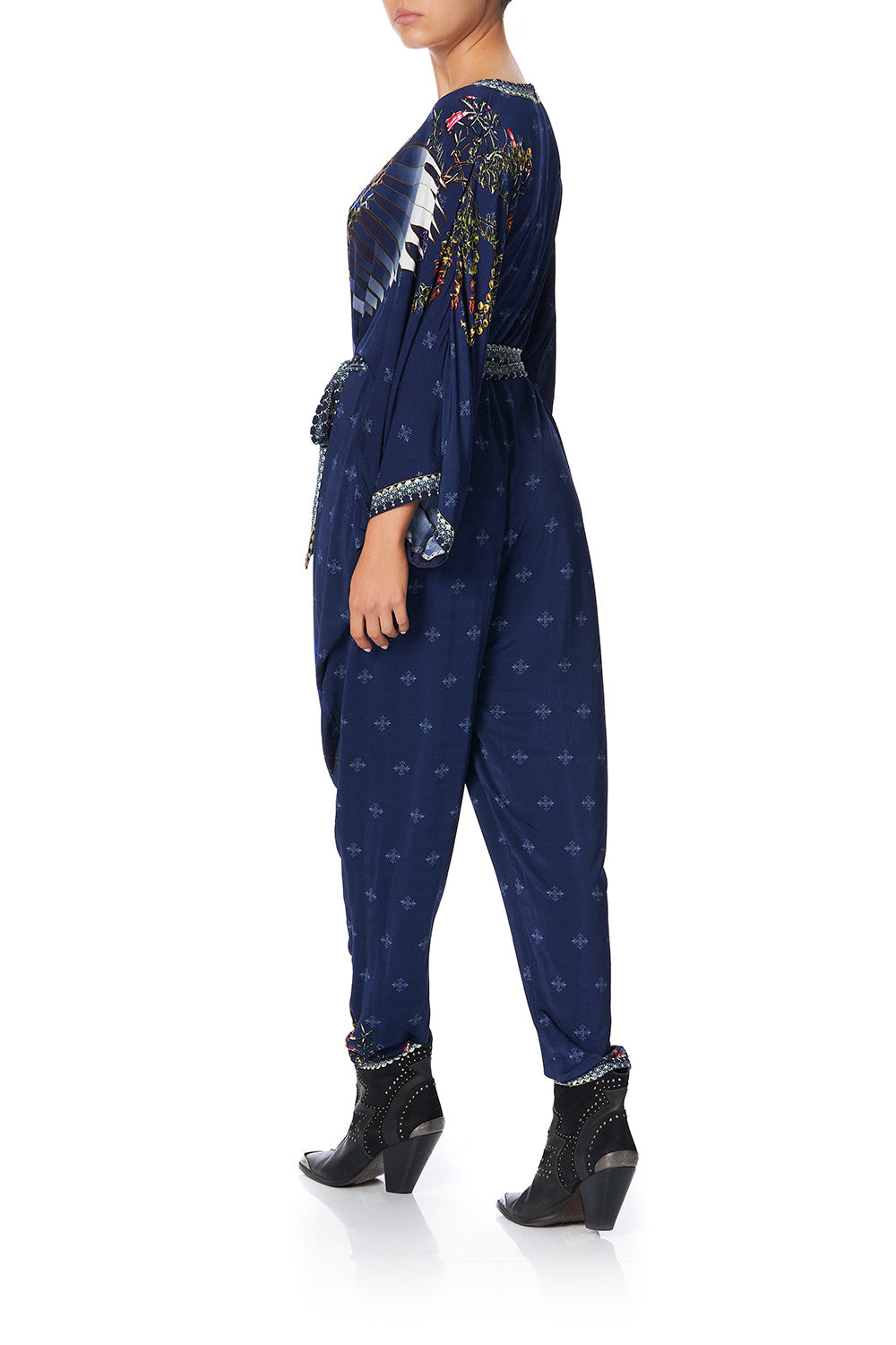 JERSEY BAT SLEEVE JUMPSUIT SOUTHERN TWILIGHT