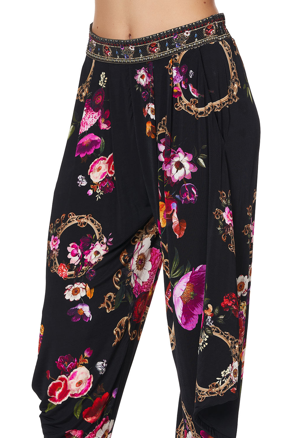 JERSEY DRAPE PANT WITH POCKET MIRROR MIRROR