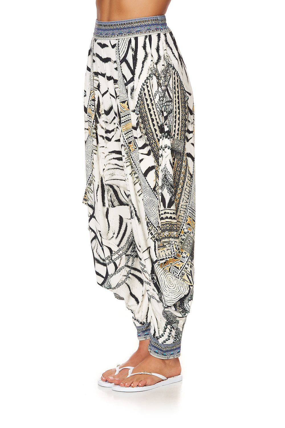 JERSEY DRAPE PANT WITH POCKET WILD BELLE