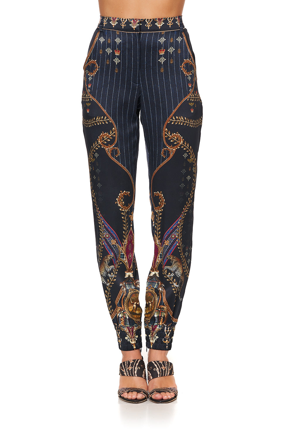 JOGGER WITH ENCASED ELASTIC CUFF DINING HALL DARLING