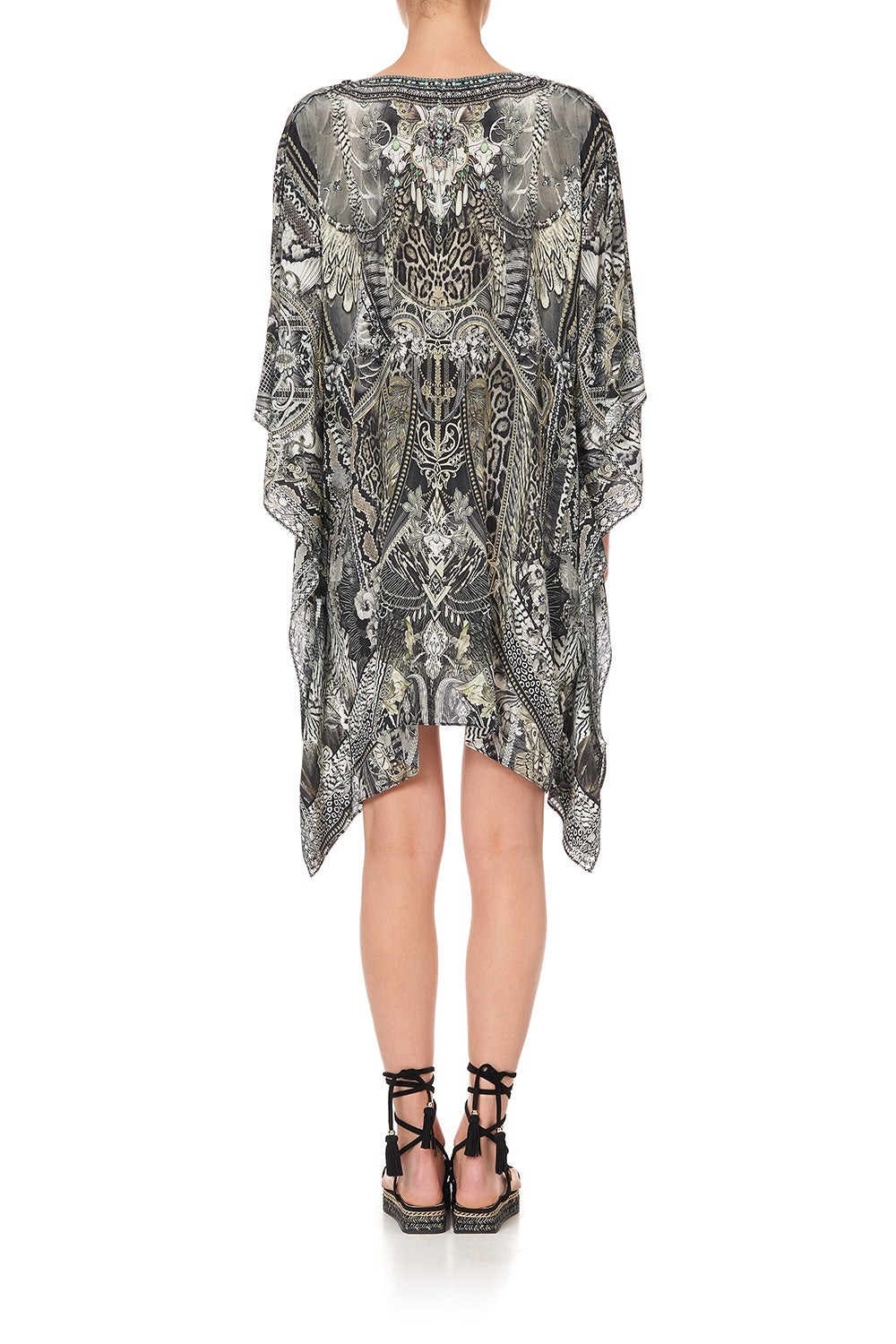 KAFTAN WITH BUTTON UP SLEEVES ONE TRIBE