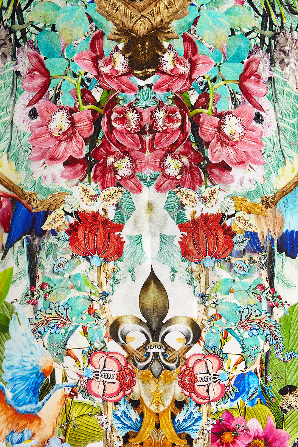 CAMILLA KIMONO COAT CHAMPAGNE COAST