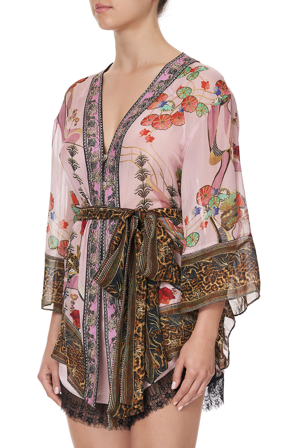 KIMONO WITH SHOULDER INSERTS ZIBA ZIBA