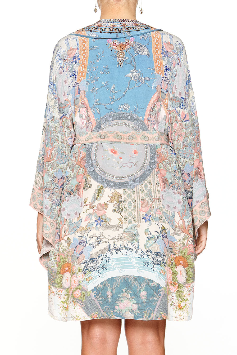 CAMILLA KIMONO WITH TIE BELT BLANCHES BLESSING