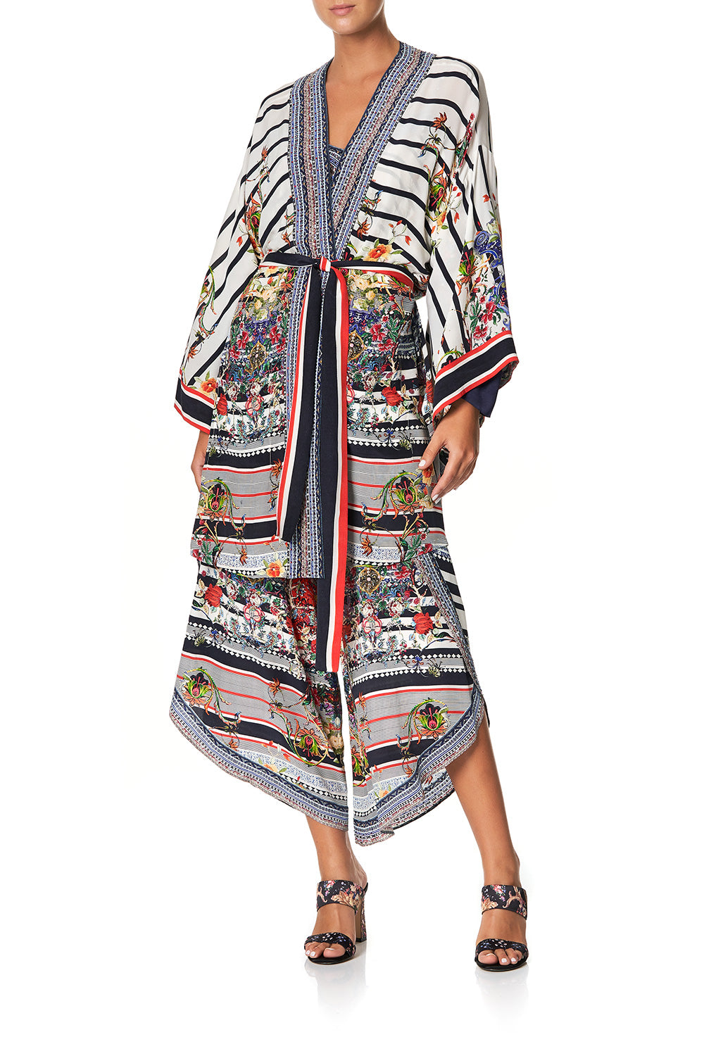 CAMILLA KIMONO WITH TIE BELT JOIE DE VIVRE