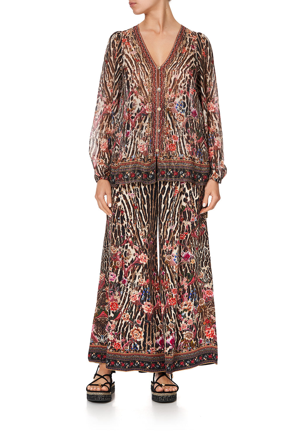 LACE UP SIDE BLOUSE LIV A LITTLE