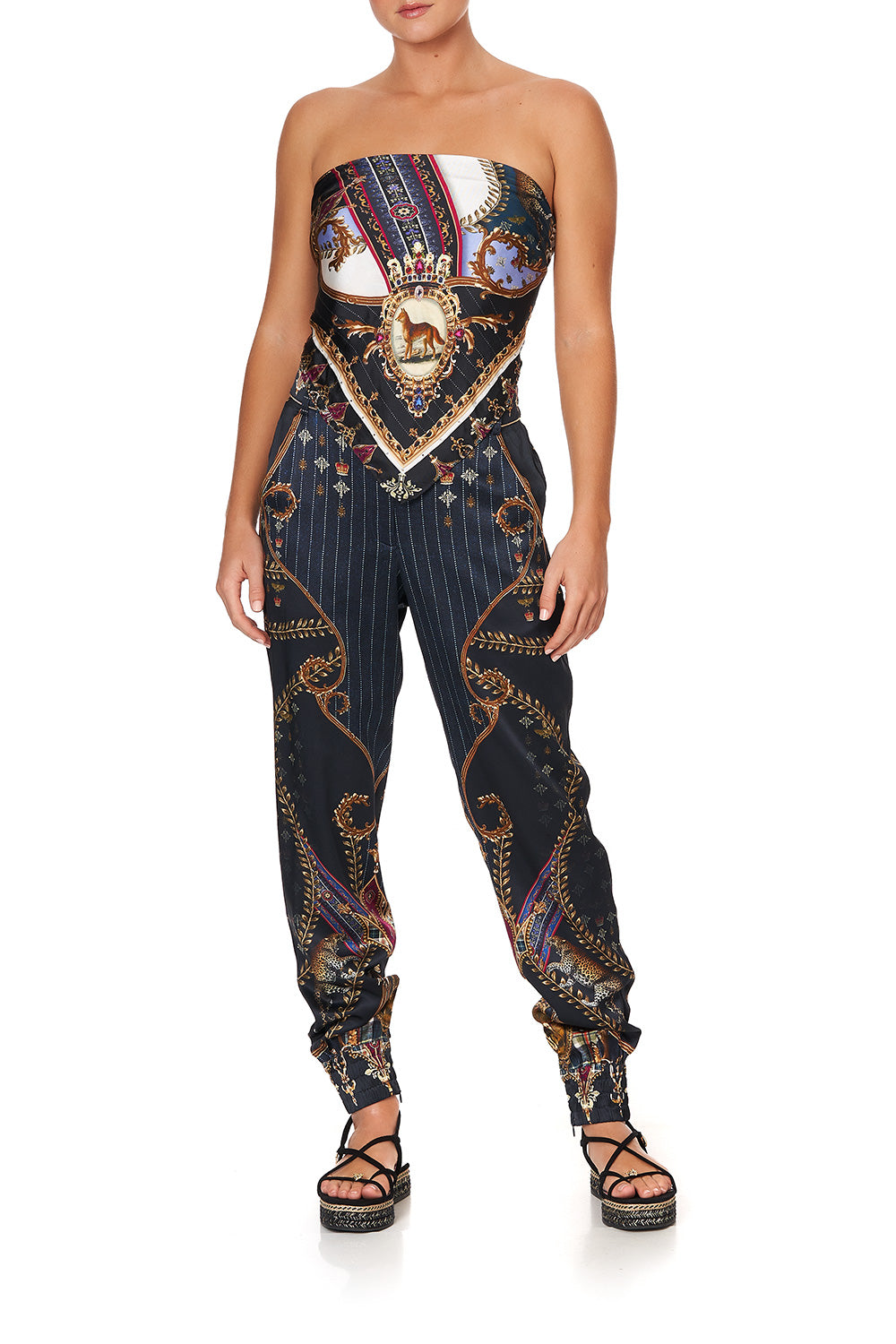 LARGE SQUARE SCARF DINING HALL DARLING