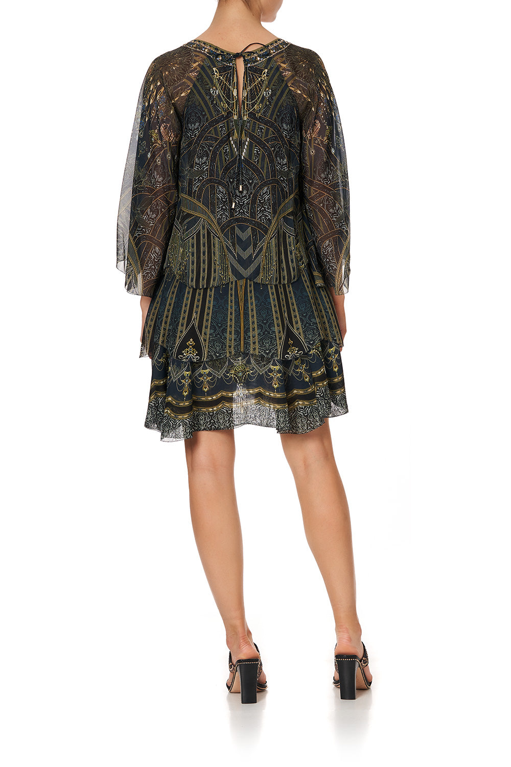 LAYERED FRILL SHORT DRESS GREAT SCOTT