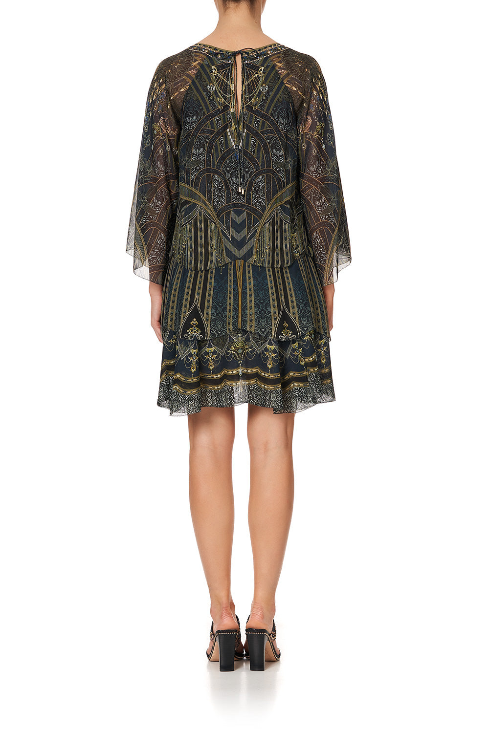 LAYERED FRILL SHORT DRESS GREAT SCOTT