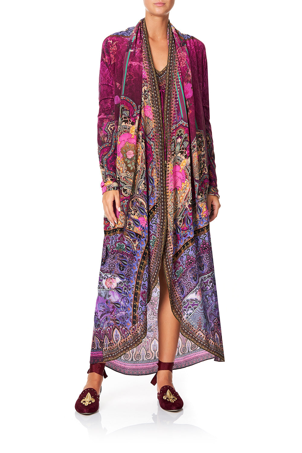 CAMILLA LONG CASUAL JACKET WITH POCKETS DAUGHTER'S DESTINY