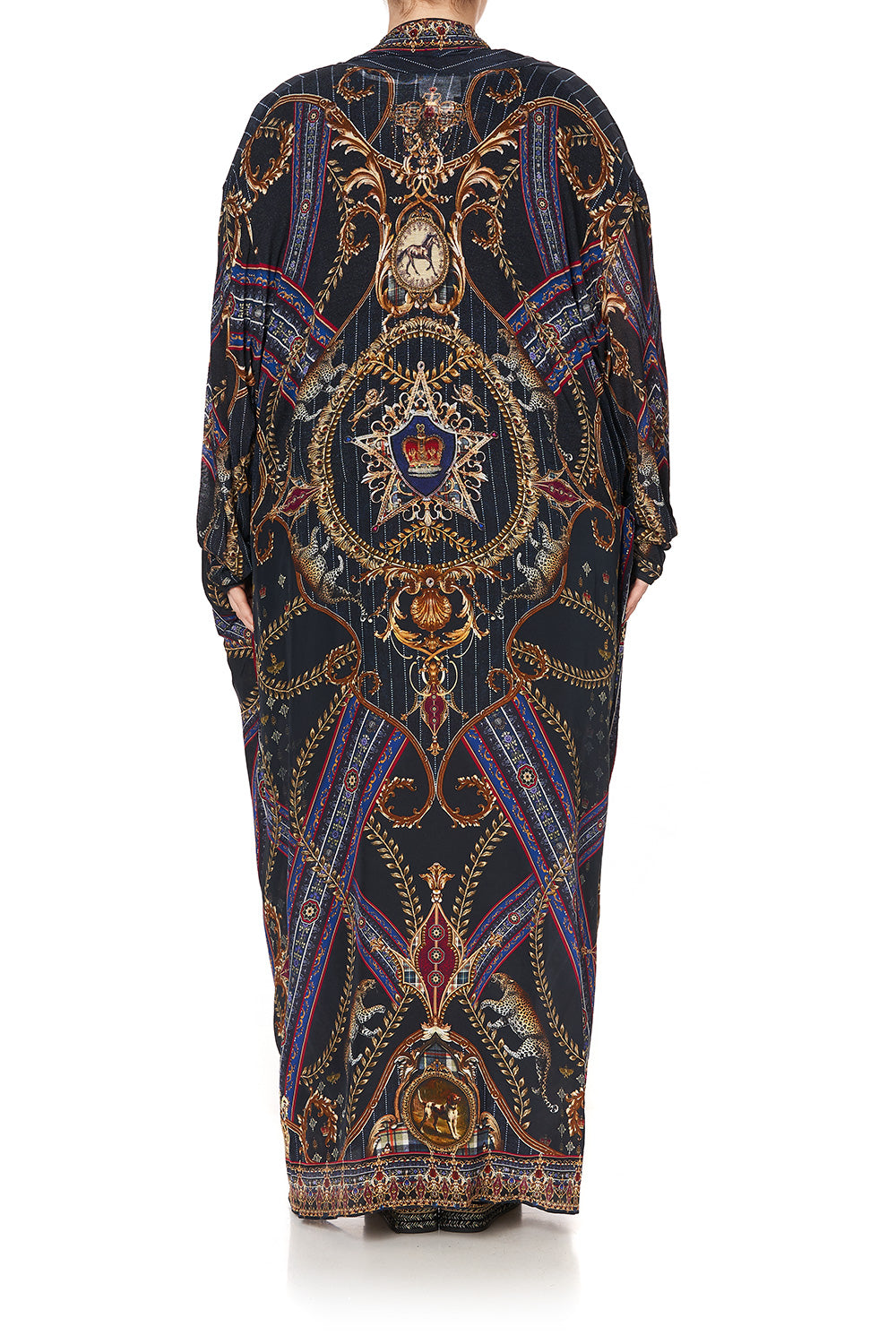 LONG CASUAL JACKET WITH POCKETS DINING HALL DARLING