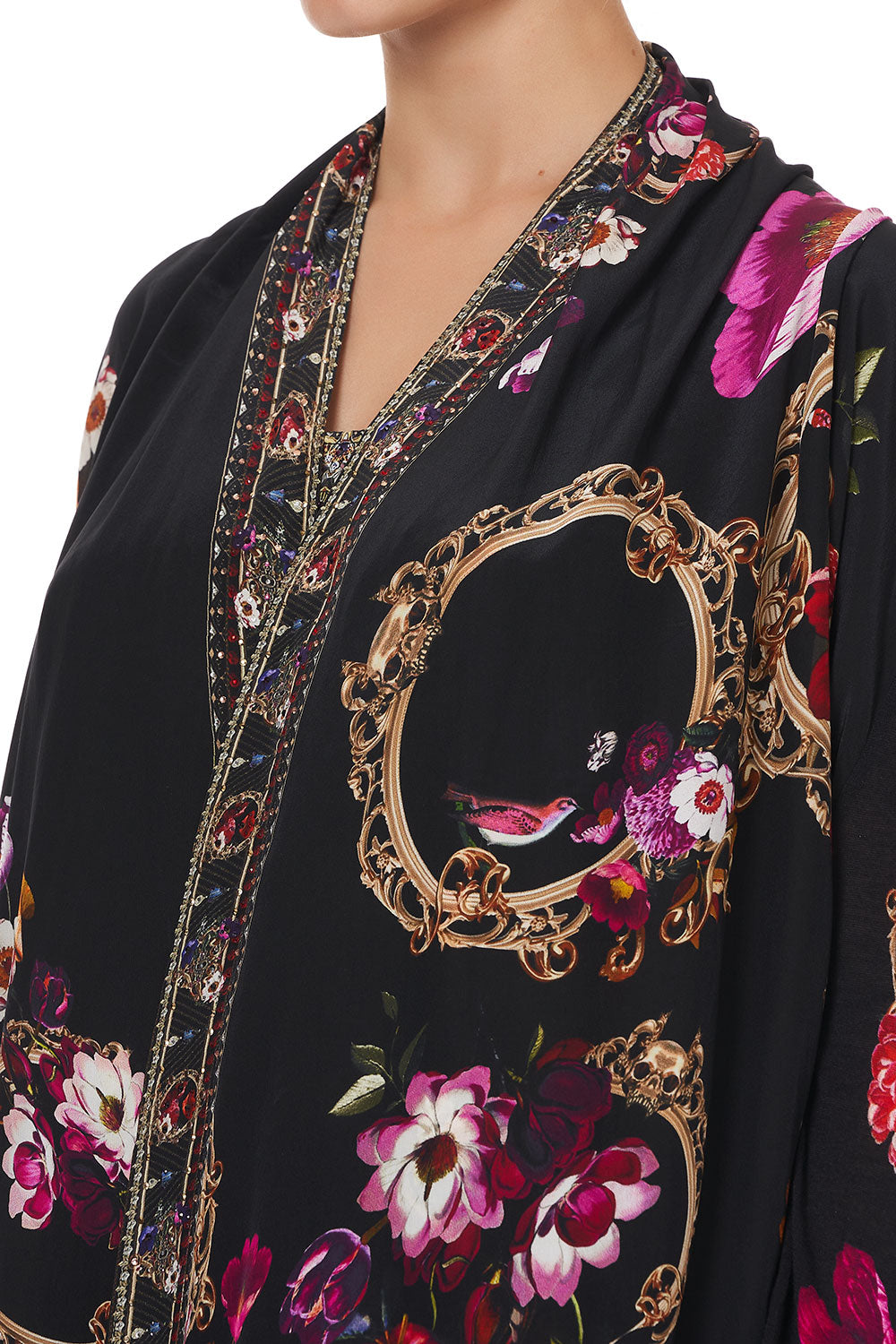 LONG CASUAL JACKET WITH POCKETS MIRROR MIRROR