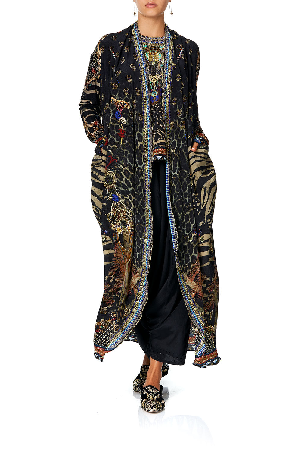 CAMILLA LONG CASUAL JACKET WITH POCKETS THE NIGHT WE MET