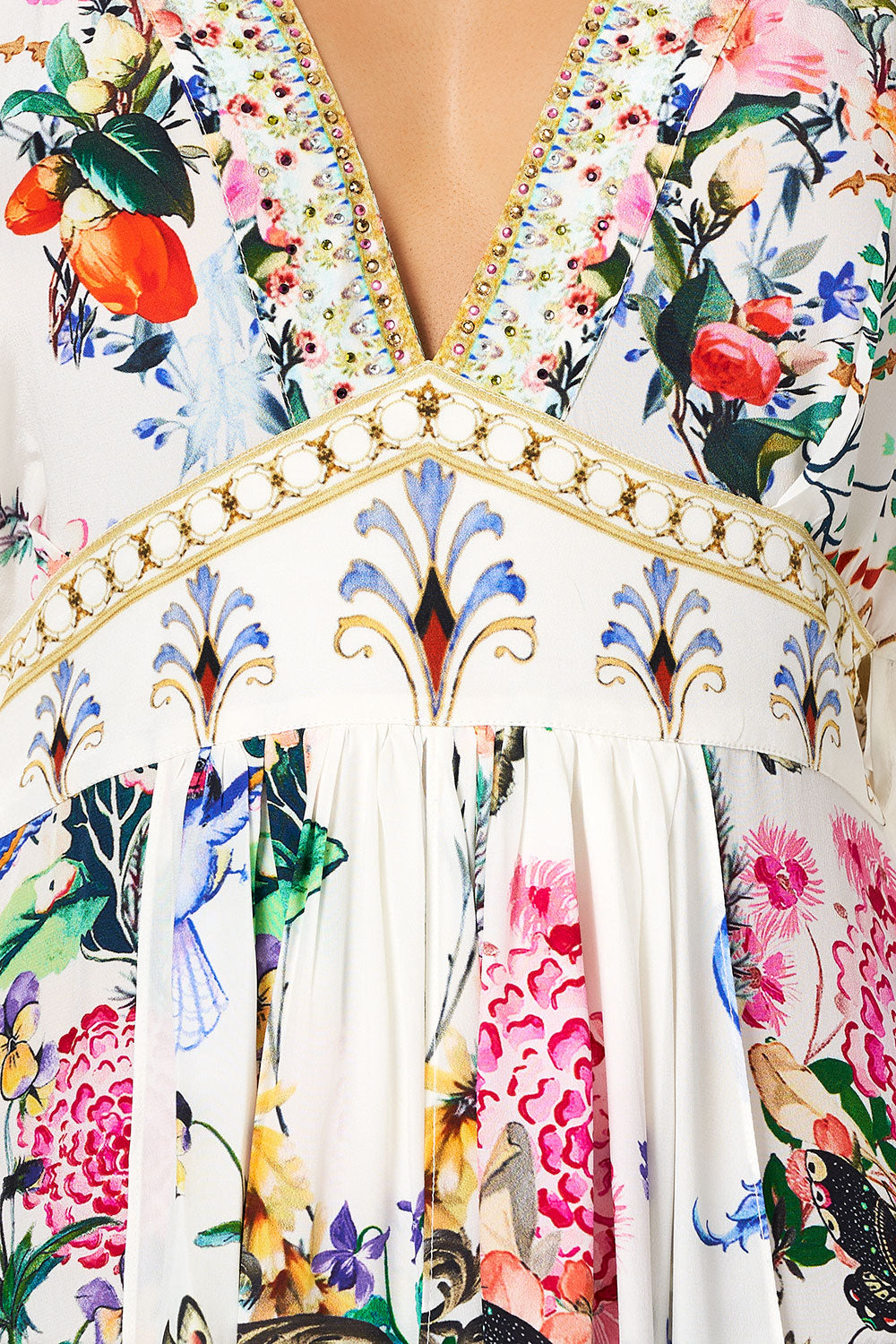 LONG KAFTAN WITH WAISTBAND BOHEME