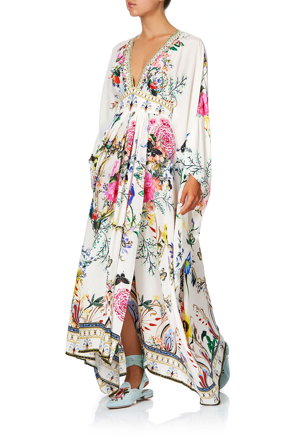 LONG KAFTAN WITH WAISTBAND BOHEME