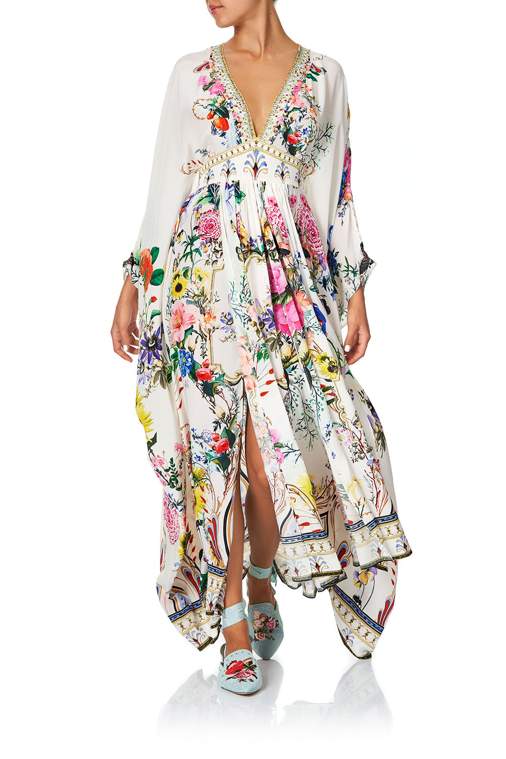 LONG KAFTAN WITH WAISTBAND BOHEME