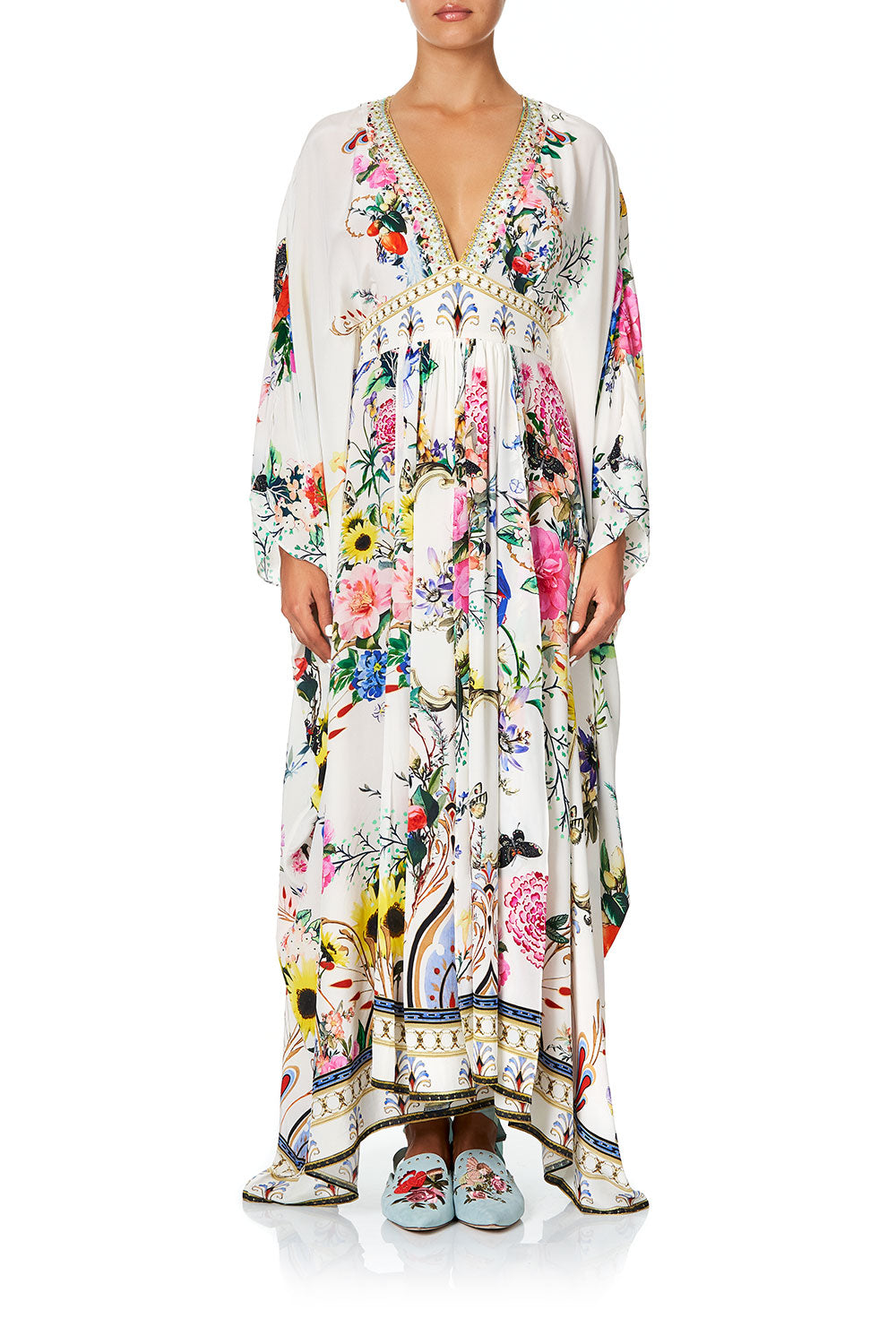 LONG KAFTAN WITH WAISTBAND BOHEME