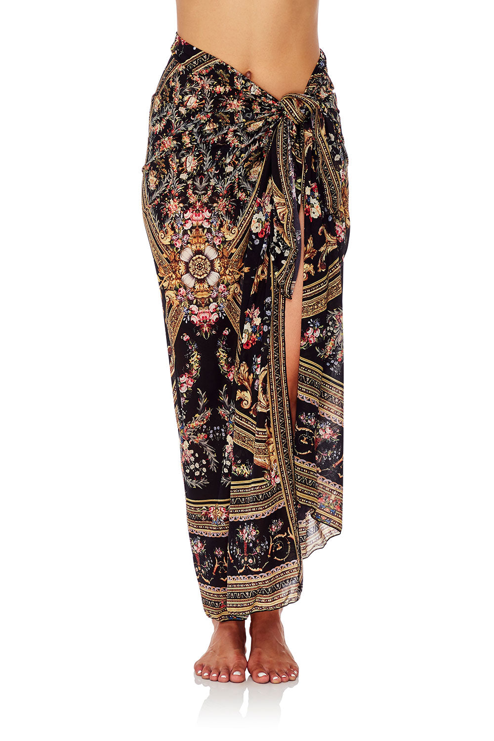 CAMILLA LONG SARONG FRIEND IN FLORA