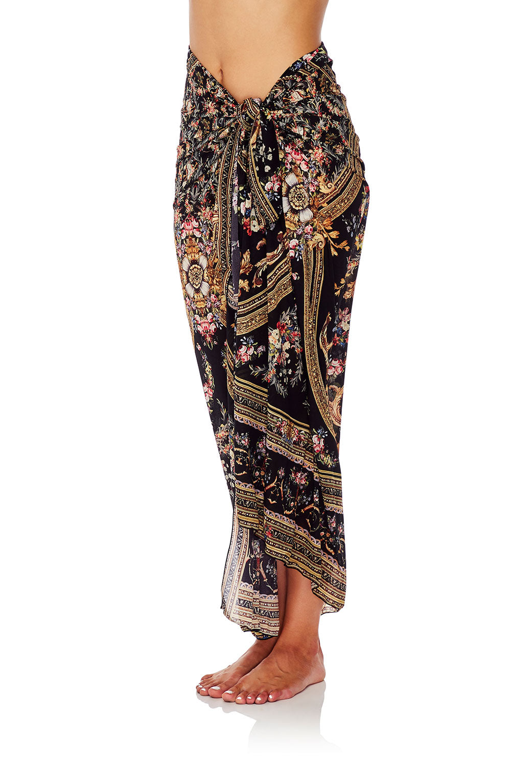 CAMILLA LONG SARONG FRIEND IN FLORA