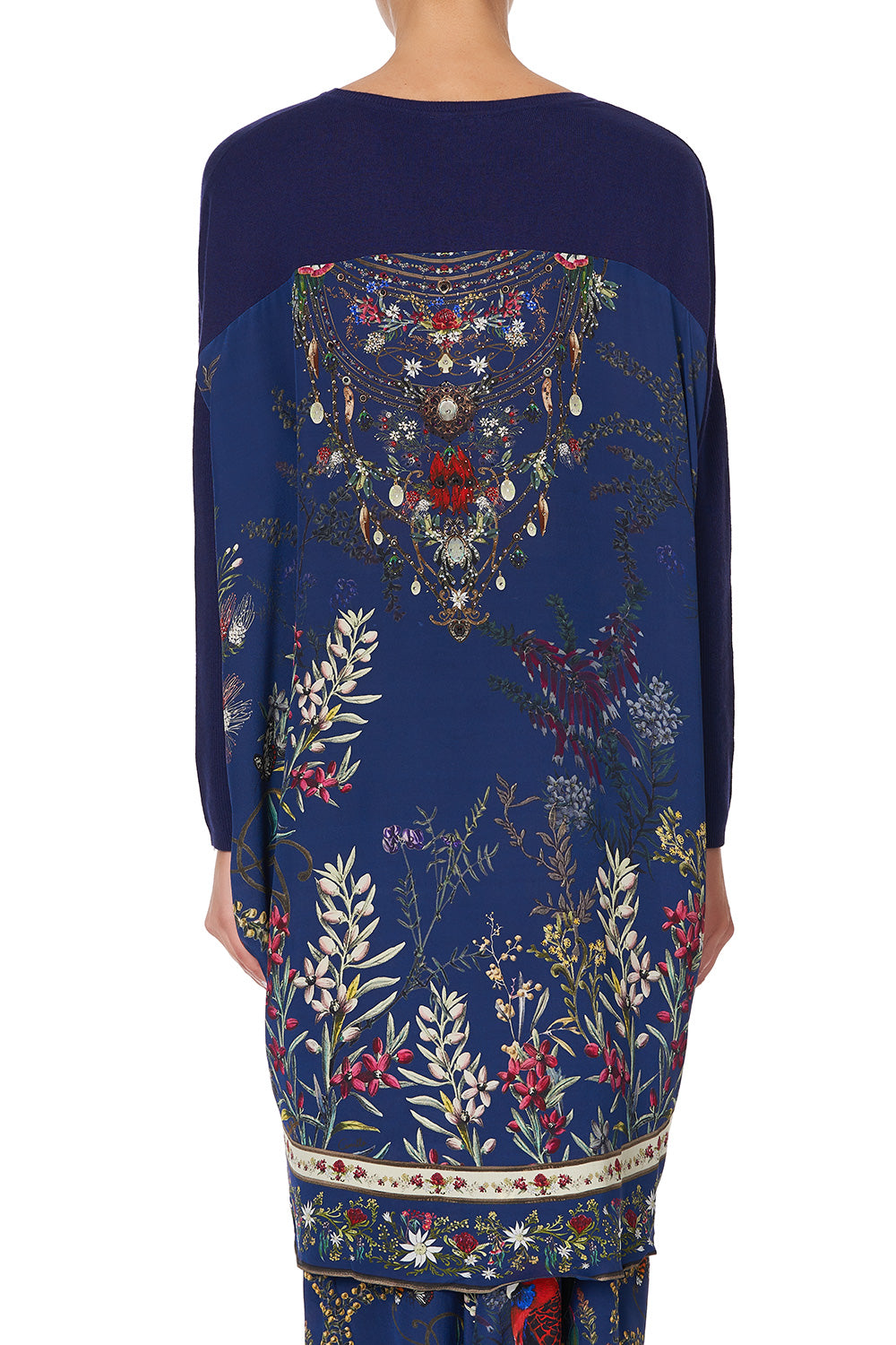 LONG SLEEVE JUMPER WITH PRINT BACK WINGS IN ARMS