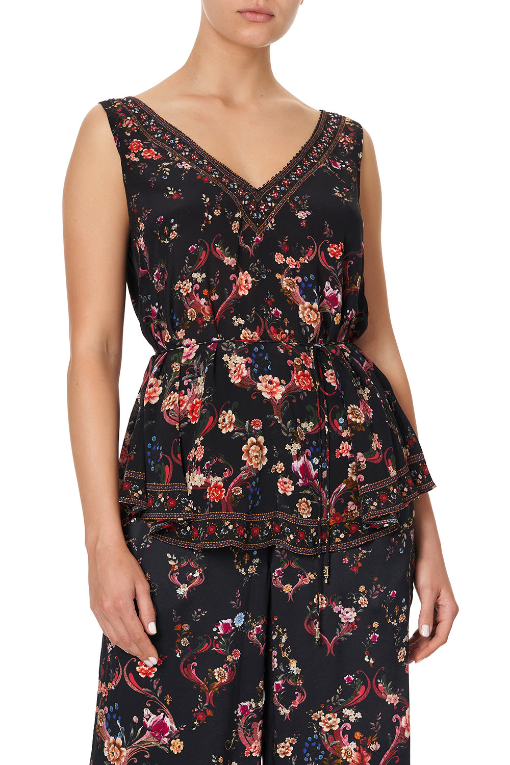 LOOSE CAMI WITH WAIST TIE A GIRL LIKE YOU