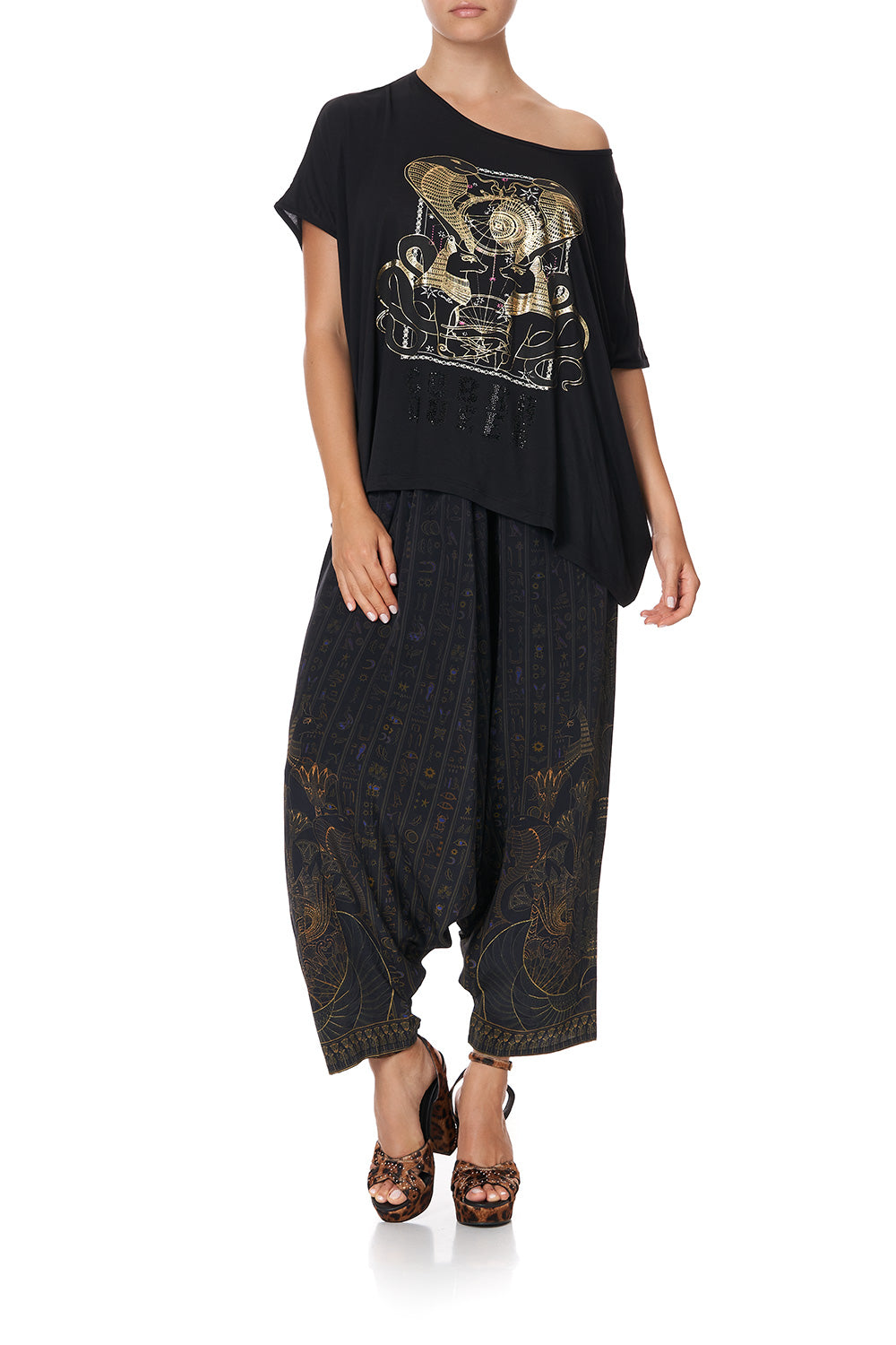 LOOSE FIT ROUND NECK TEE COBRA KING