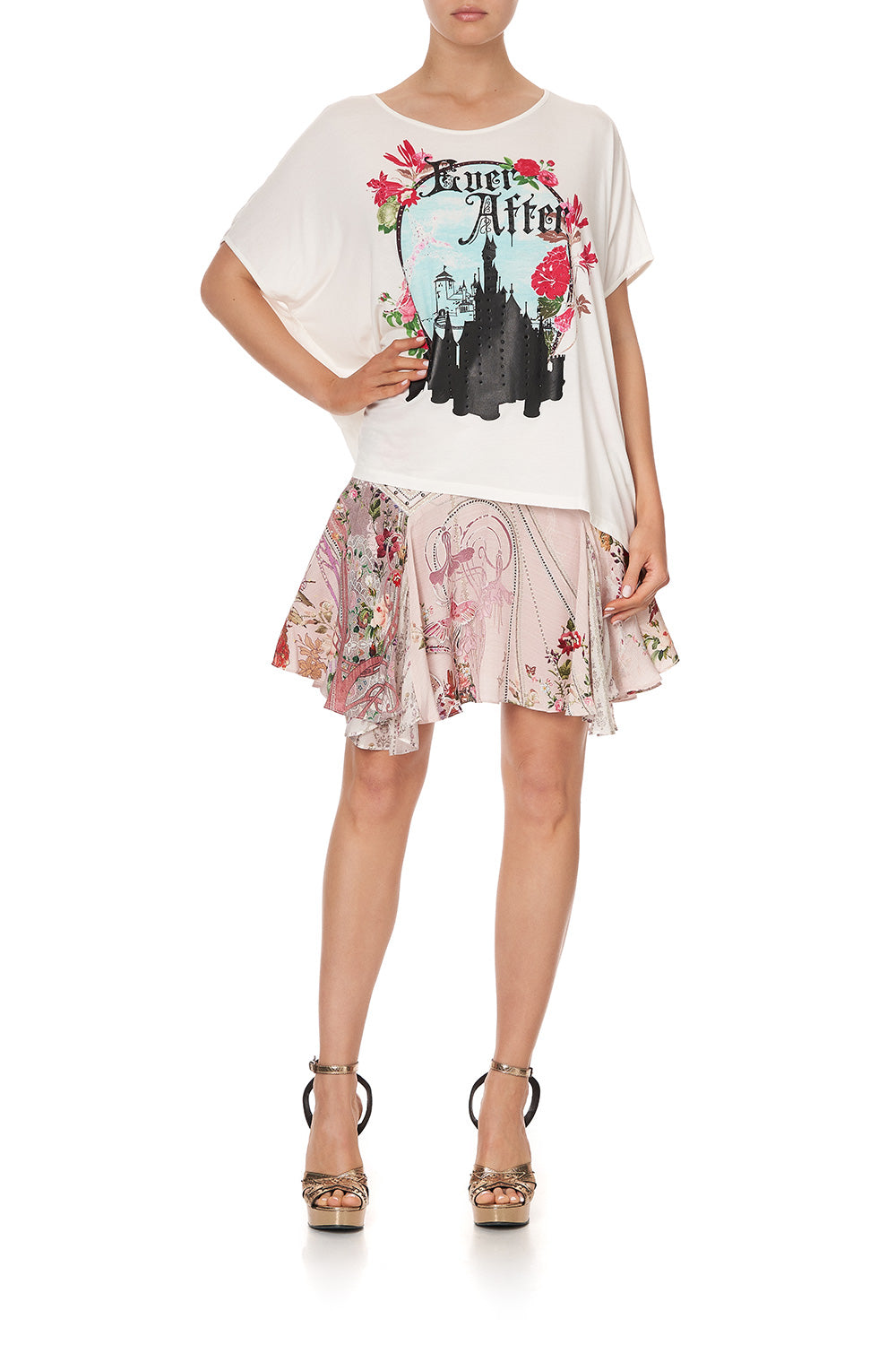 LOOSE FIT ROUND NECK TEE ISTENANYA