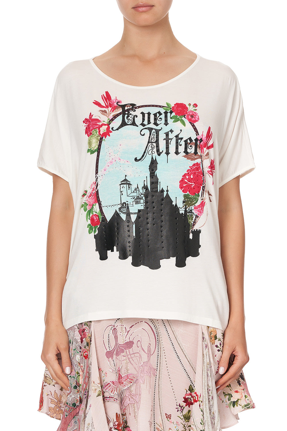 LOOSE FIT ROUND NECK TEE ISTENANYA