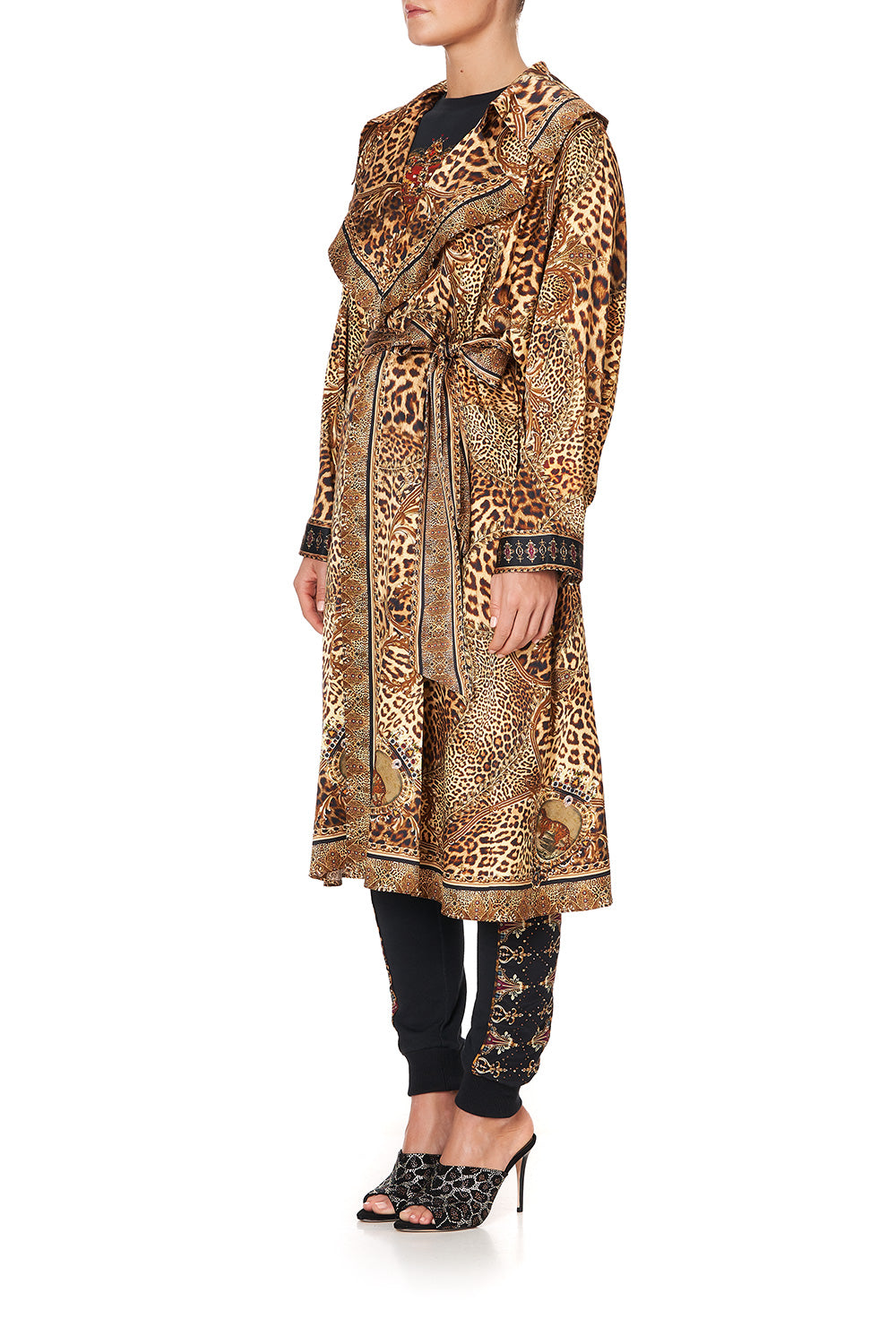 LOOSE LONGLINE TRENCH LADY LODGE