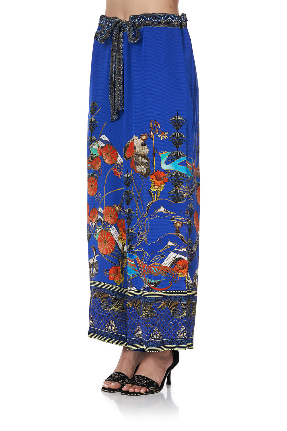 LOUNGE TROUSER WITH TIE WAIST TREE OF LIFE