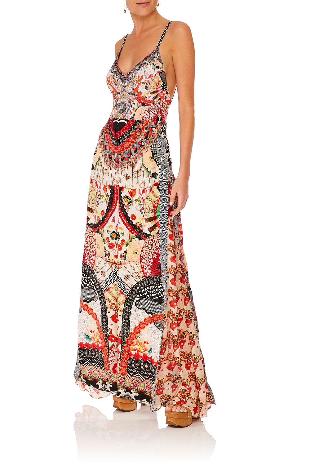 CAMILLA VINTAGE VIXEN HIGH WAISTED TROUSER WITH GODET