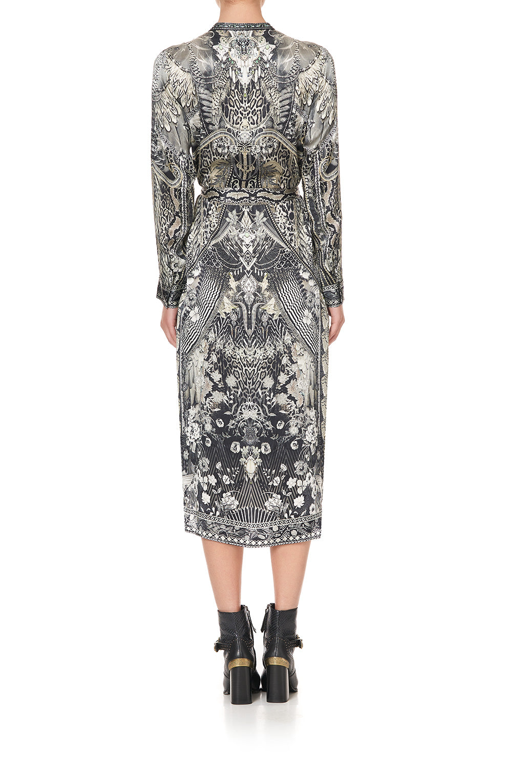 MID LENGTH SHIRT DRESS ONE TRIBE